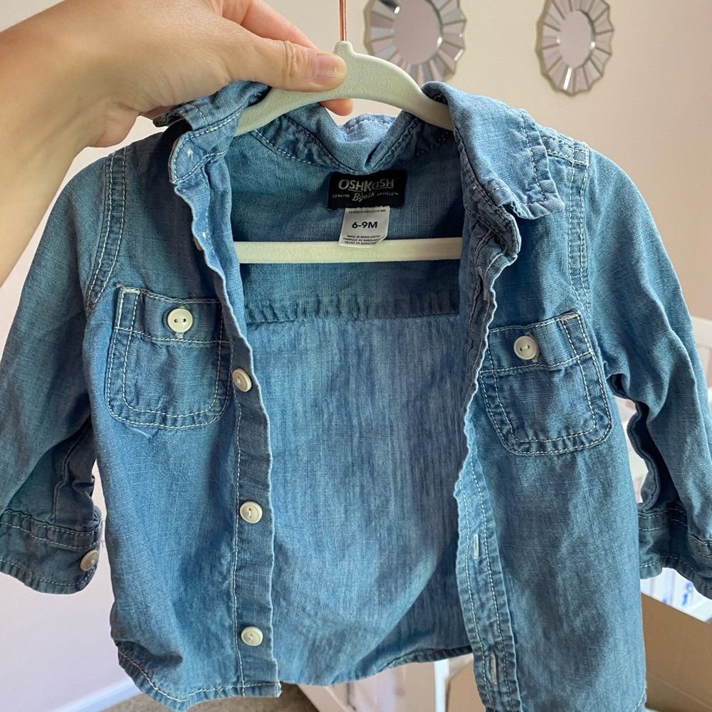 OshKosh Chambray Button Up